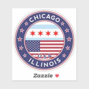 CHICAGO, Illinois Aufkleber