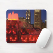 Chicago, Illinois, Buckingham Fountain Mousepad (Mit Mouse)