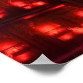 Chicago, Illinois, Buckingham Fountain Poster (Ecke)