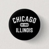 Chicago Illinois Button (Vorderseite)