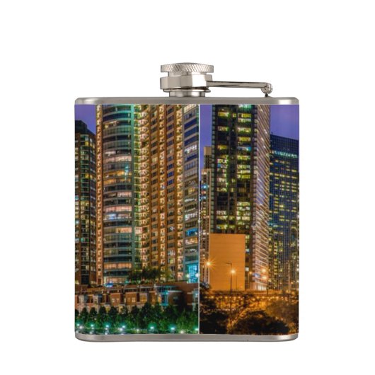 Chicago Illinois City Flachmann (Rückseite)