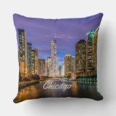 Chicago Illinois City Kissen (Rückseite)