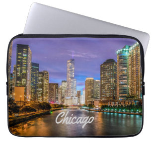 Chicago Illinois City Laptopschutzhülle