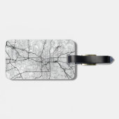 Chicago, Illinois City Map Topographie Gepäckanhänger (Rückseite horizontal)