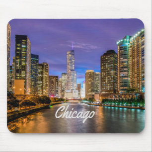 Chicago Illinois City Mousepad