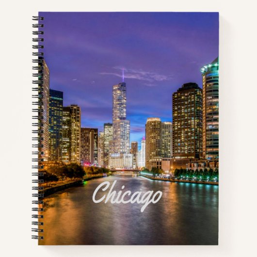 Chicago Illinois City Notizblock (Vorderseite)