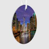 Chicago Illinois City Ornament (Vorderseite)