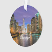 Chicago Illinois City Ornament (Vorderseite)