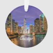 Chicago Illinois City Ornament (Vorderseite)