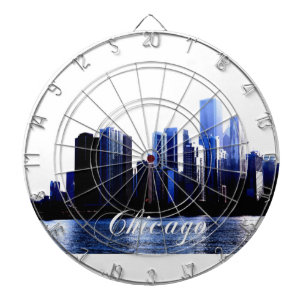 Chicago Illinois Dartscheibe