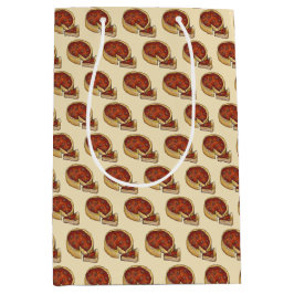 Chicago Illinois Deep Dish Pepperoni Pizza Pie Mittlere Geschenktüte