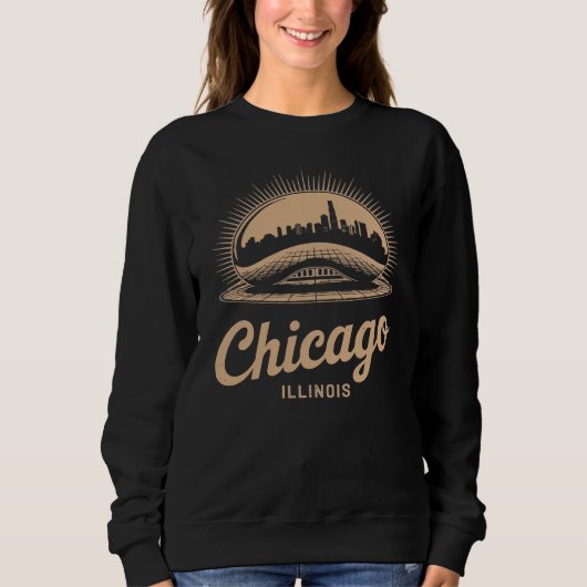 Chicago Illinois Der Bean-T - Shirt (Vorderseite)