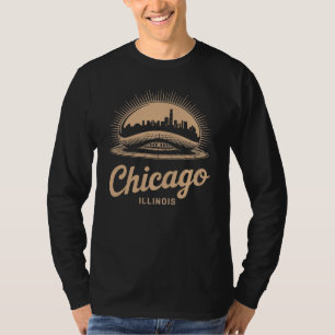 Chicago Illinois Der Bean-T - Shirt