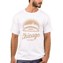 Chicago Illinois Der Bean-T - Shirt