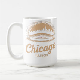 Chicago Illinois Der Bean T - Shirt Hoodie Kaffeetasse