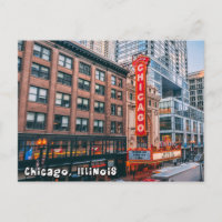 Chicago Illinois Downtown Postcard