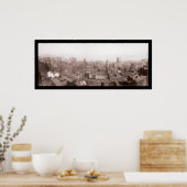 Chicago Illinois Foto 1912 Poster (Küche)