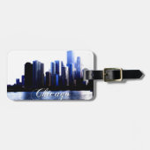 Chicago Illinois Gepäckanhänger (Vorderseite horizontal)
