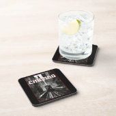 Chicago Illinois Getränkeuntersetzer (Rechte Seite)