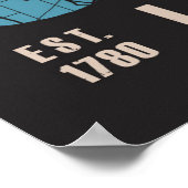 Chicago, Illinois | Grafikkarte Poster (Ecke)