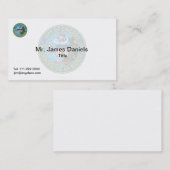 Chicago Illinois Great Siegel Visitenkarte (Vorne/Hinten)