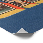 Chicago, Illinois - Große Buchstabenszenen Poster (Ecke)