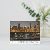 Chicago Illinois (IL) Vereinigte Staaten, Amerika Postkarte (Stehend Vorderseite)