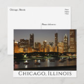 Chicago Illinois (IL) Vereinigte Staaten, Amerika Postkarte (Vorne/Hinten)