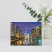 Chicago Illinois (IL) Vereinigte Staaten, Amerika Postkarte (Stehend Vorderseite)