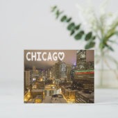 Chicago Illinois (IL) Vereinigte Staaten, Amerika Postkarte (Stehend Vorderseite)
