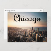 Chicago Illinois (IL) Vereinigte Staaten, Amerika Postkarte (Vorne/Hinten)