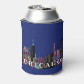 Chicago, Illinois in Graffiti Dosenkühler (Kanne Rückseite)