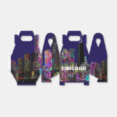 Chicago, Illinois in Graffiti Geschenkschachtel (Ungefaltet)