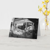 Chicago Illinois Kady Camera Co Store Window in de Karte (Gelbe Blume)