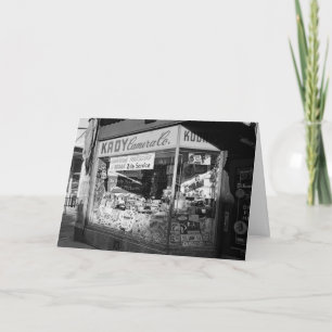 Chicago Illinois Kady Camera Co Store Window in de Karte