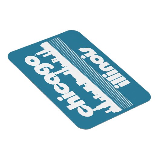 Chicago, Illinois Magnet (Rechte Seite)