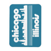 Chicago, Illinois Magnet (Vertikal)