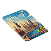 Chicago Illinois Magnet (Rechte Seite)