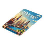 Chicago Illinois Magnet (Linke Seite)