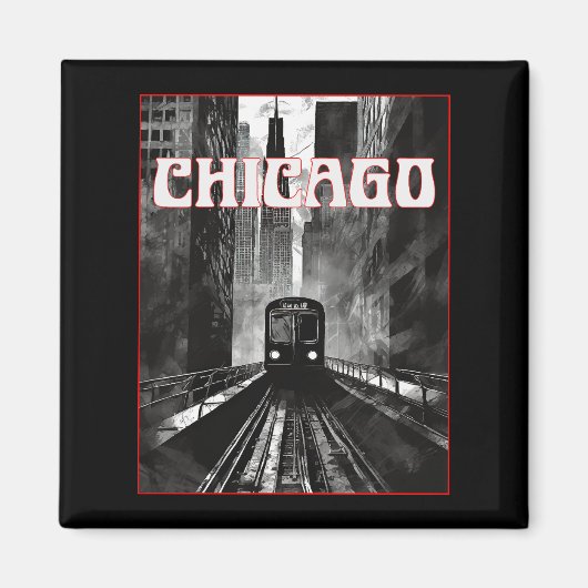 Chicago Illinois Magnet (Vorne)