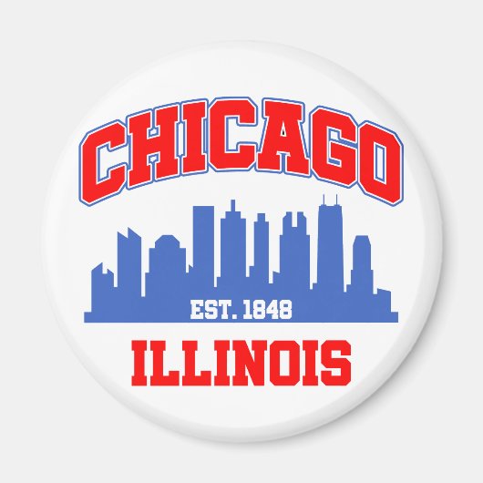 Chicago, Illinois Magnet (Vorne)