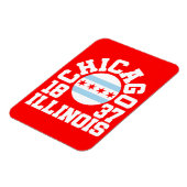 Chicago, Illinois Magnet (Linke Seite)