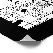 Chicago Illinois Map Poster (Ecke)