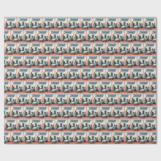 Chicago, Illinois | Millennium Park Geschenkpapier (Flach)