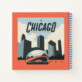 Chicago, Illinois | Millennium Park Notizblock (Rückseite)