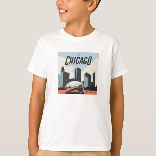 Chicago, Illinois | Millennium Park T-Shirt (Vorderseite)