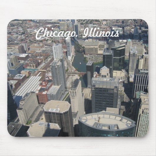Chicago Illinois Mousepad (Vorne)