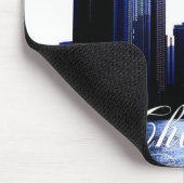 Chicago Illinois Mousepad (Ecke)