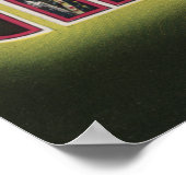 Chicago, Illinois (Nacht) Poster (Ecke)