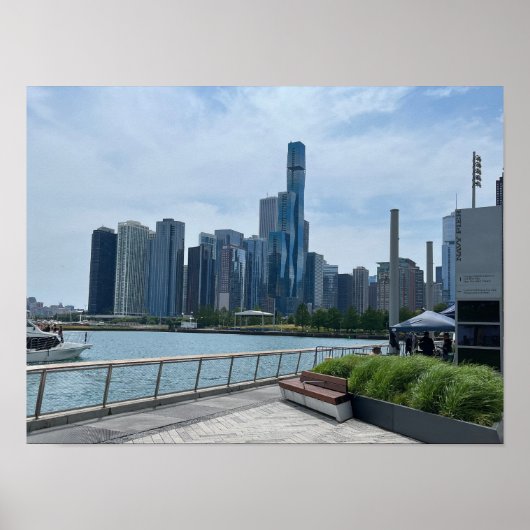 Chicago Illinois Navy Pier Poster (Vorne)